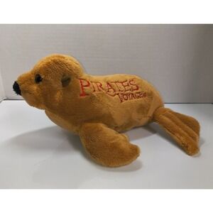 Wishpets Pirates Voyage Dinner Theater Plush Seal Stuffed Animal Travel Souvenir
